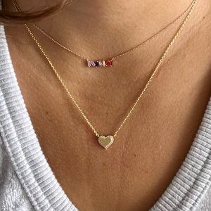 Pave Heart Pendant ♥️